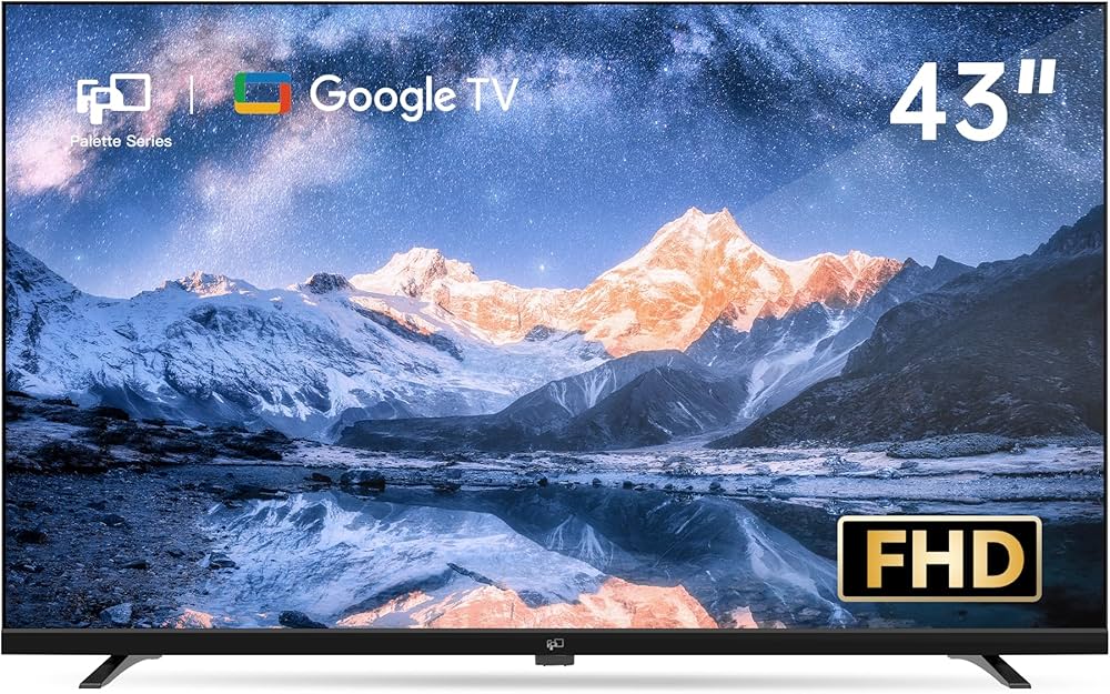 Amazon.com: FPD 43-inch Smart TV Google TV 1080p Full HD with