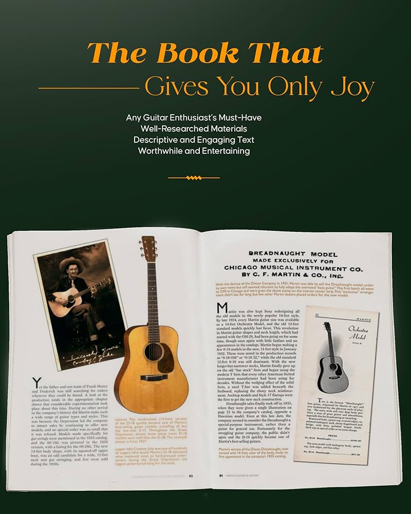 Amazon | Martin Guitars: A History | Johnston, Richard, Boak, Dick