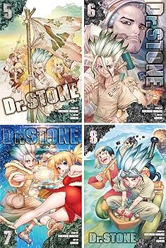 Dr. STONE Manga, Set of 26 Books. Vol. 1-26: Riichiro Inagaki