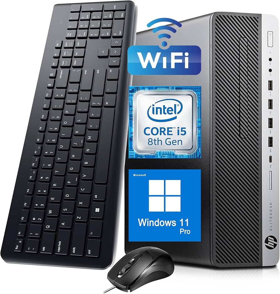 Amazon.com: HP EliteDesk 800 G4 SFF Computer Desktop PC, Intel