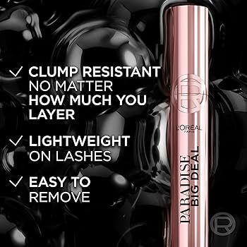Amazon.com : L'Oreal Paris Paradise Big Deal Mascara, Volumizing