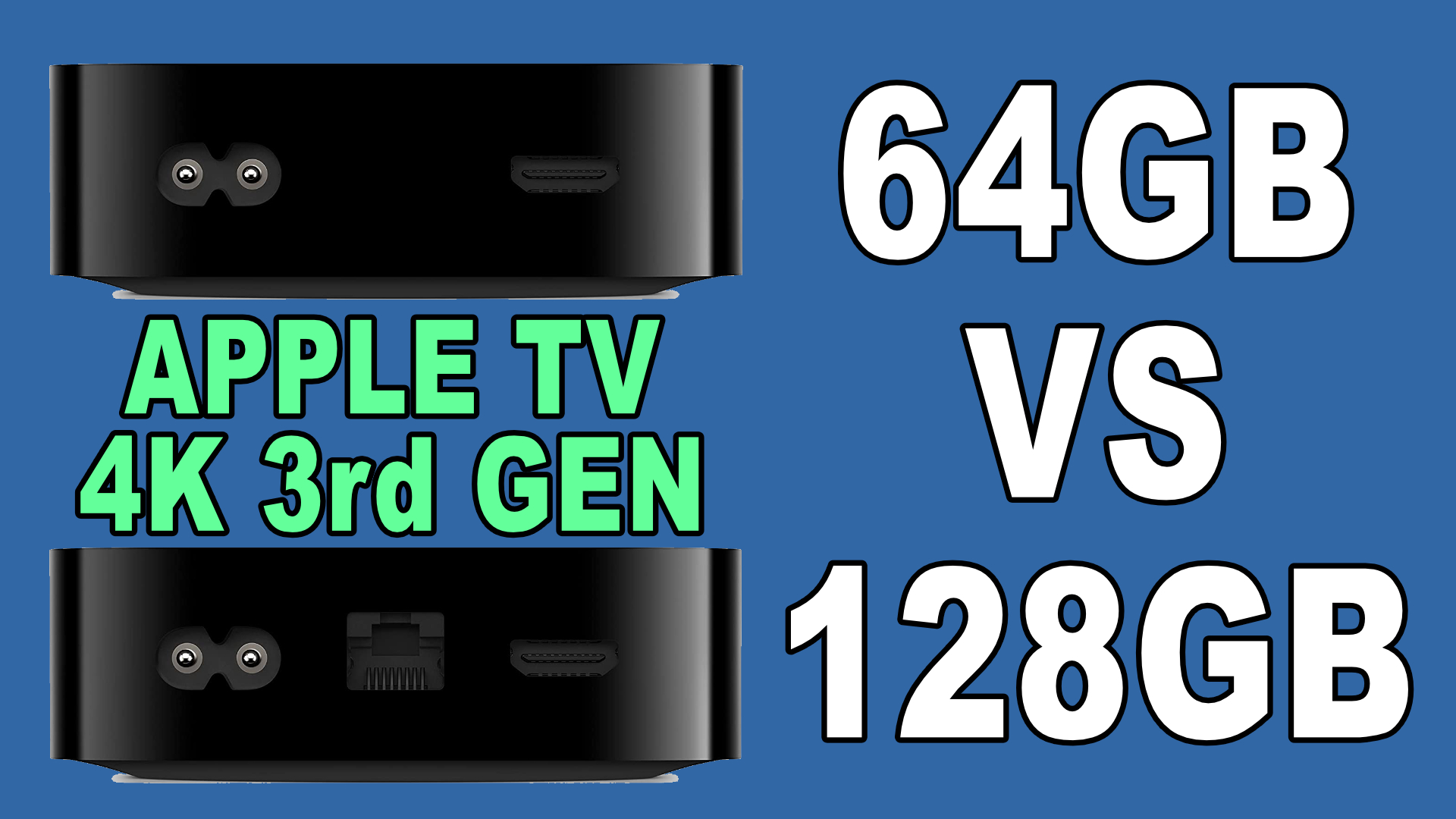 Watch Apple TV 4K 3rd Gen 64GB vs 128GB Comparison on Amazon Live