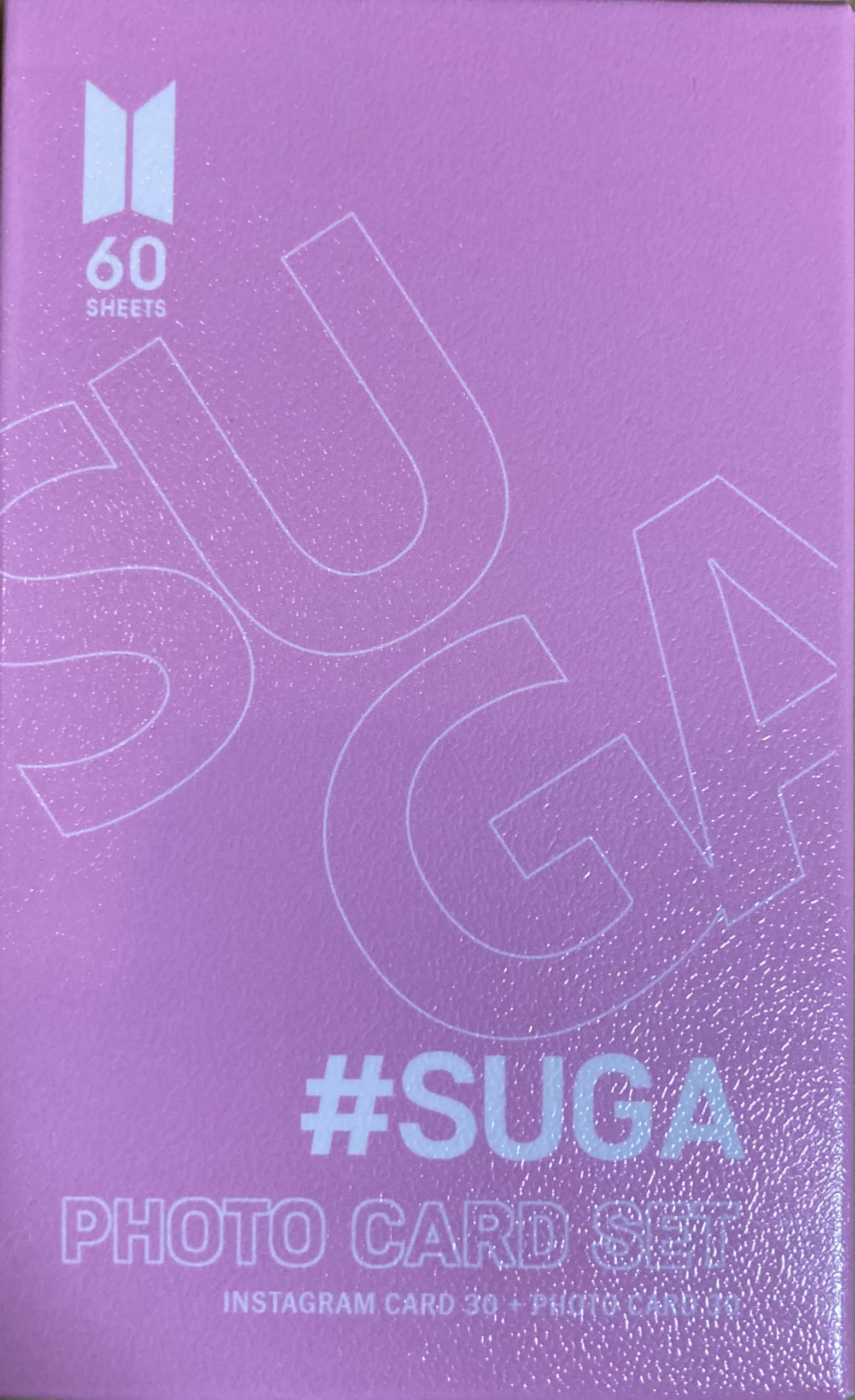 Amazon.co.jp: シュガ グッズ フォトカード 60枚セット Photocard Set