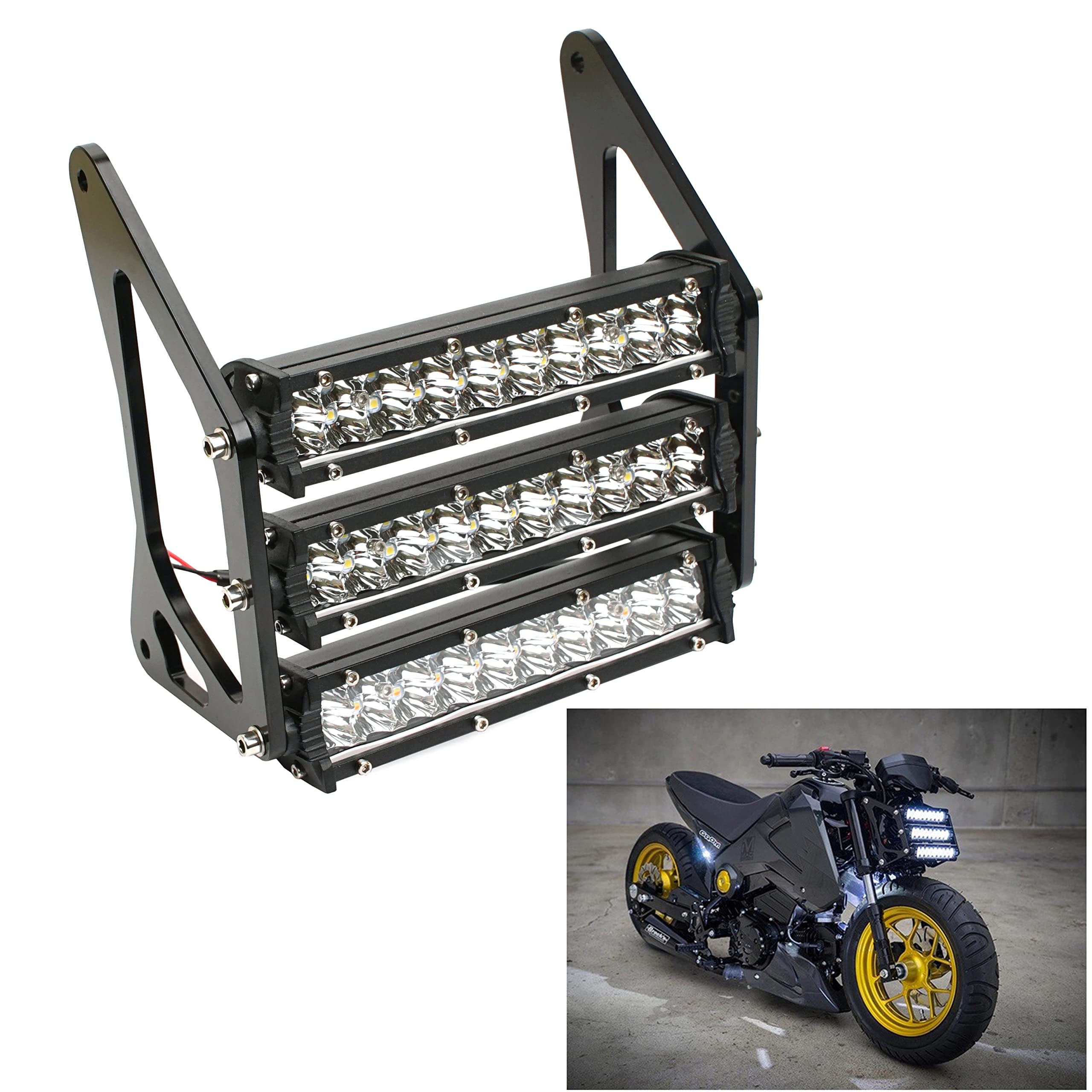 Amazon | ホンダグロム125 MSX125 2013 2014 2015 2016用フロント