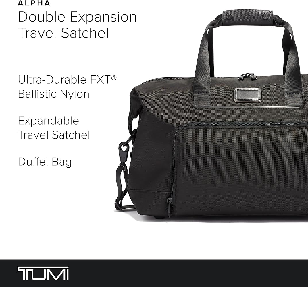 Amazon.com | Tumi Alpha 3 Double Expansion Travel Satchel