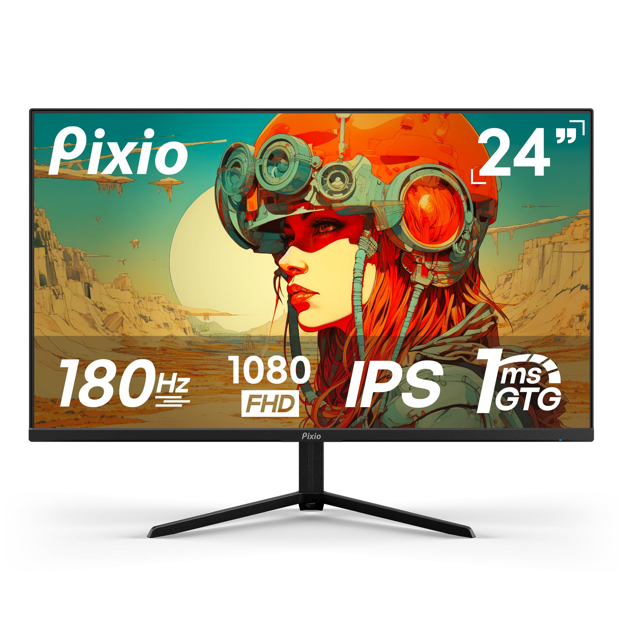 Amazon.com: Pixio PX248 Prime V2 Black 24 inch 180Hz Refresh Rate