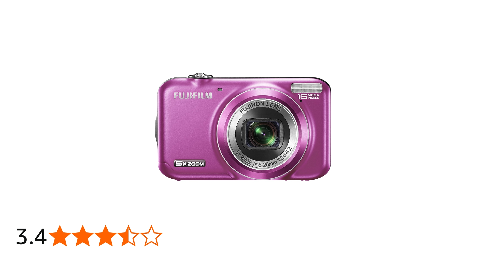 Amazon | FUJIFILM デジタルカメラ FinePix JX400 ピンク FX-JX400P