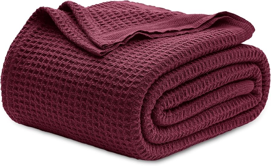 Amazon.com: Bedsure Gentlesoft 100% Cotton Blanket Queen Size for