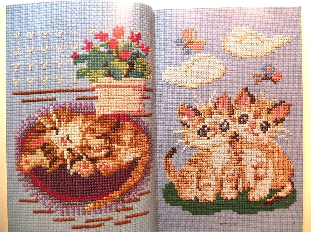 クロス・ステッチの世界: かわいいメルヘン | 尾上 雅野 |本 | 通販