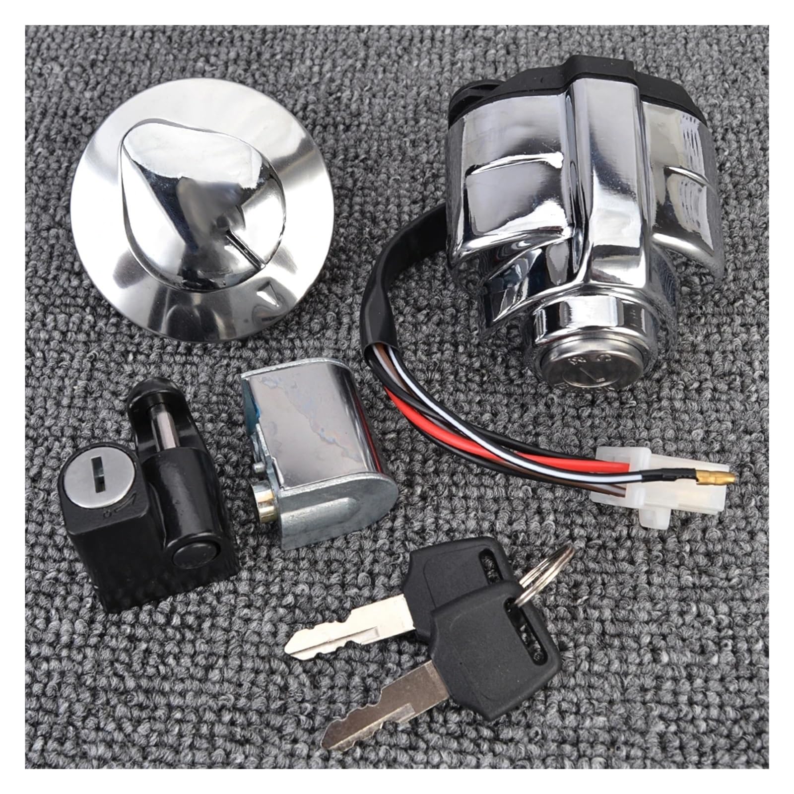 Amazon.co.jp: キーシリンダー バイク VT250 用 マグナ 250 VT600 用