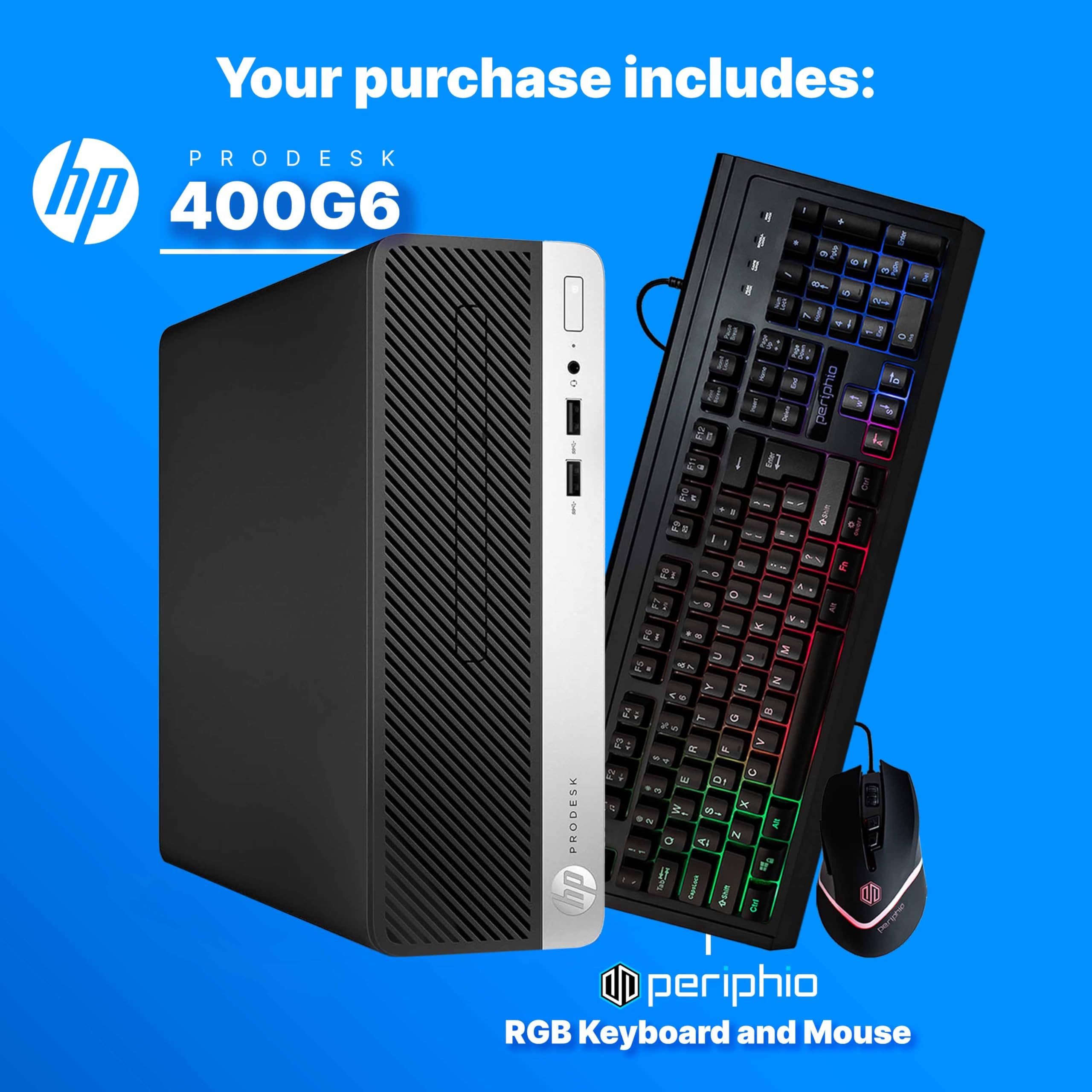 Amazon.com: HP 400G6 ProDesk Desktop PC | Windows 11 Pro | Intel