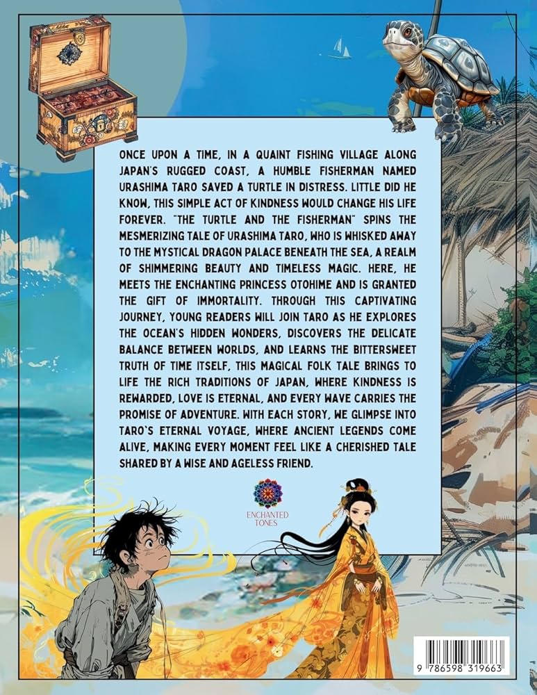 Amazon.com: The Turtle and the Fisherman: Urashima Taro: A