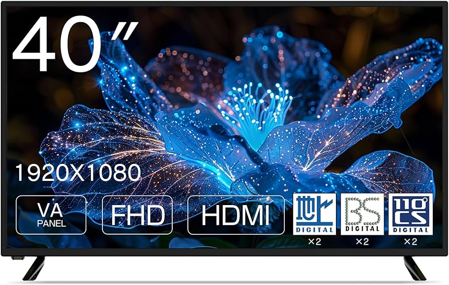 Amazon | 40インチ 液晶テレビ 地上・BS・110度CSデジタル フル
