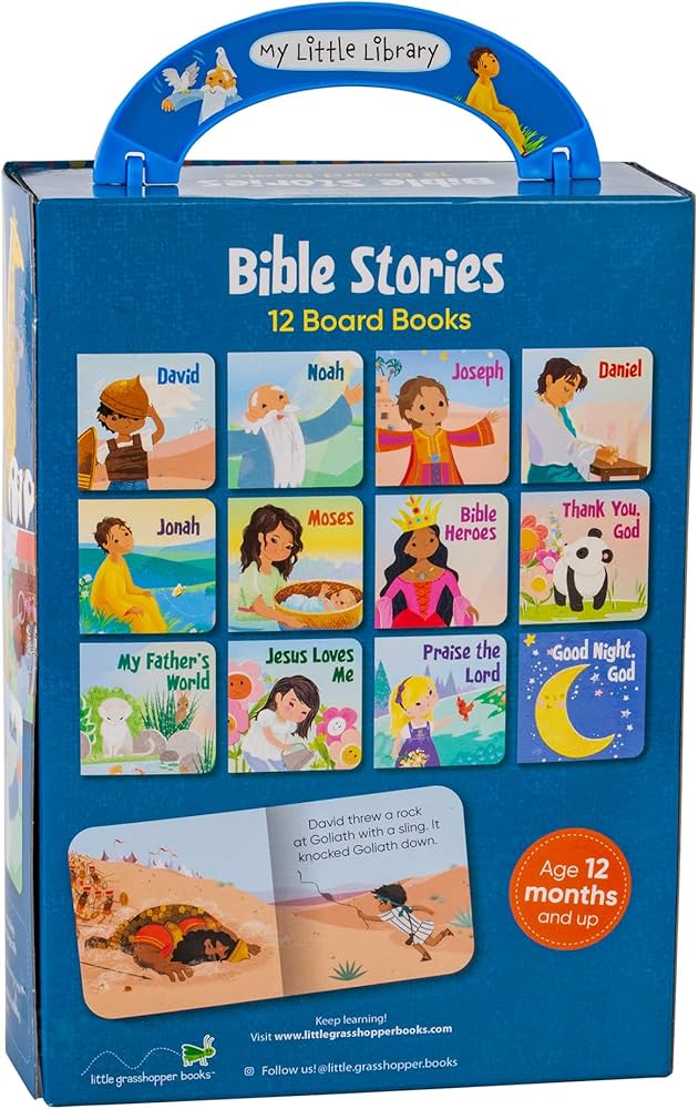 My Little Library: Bible Stories (12 Board Books) : Little