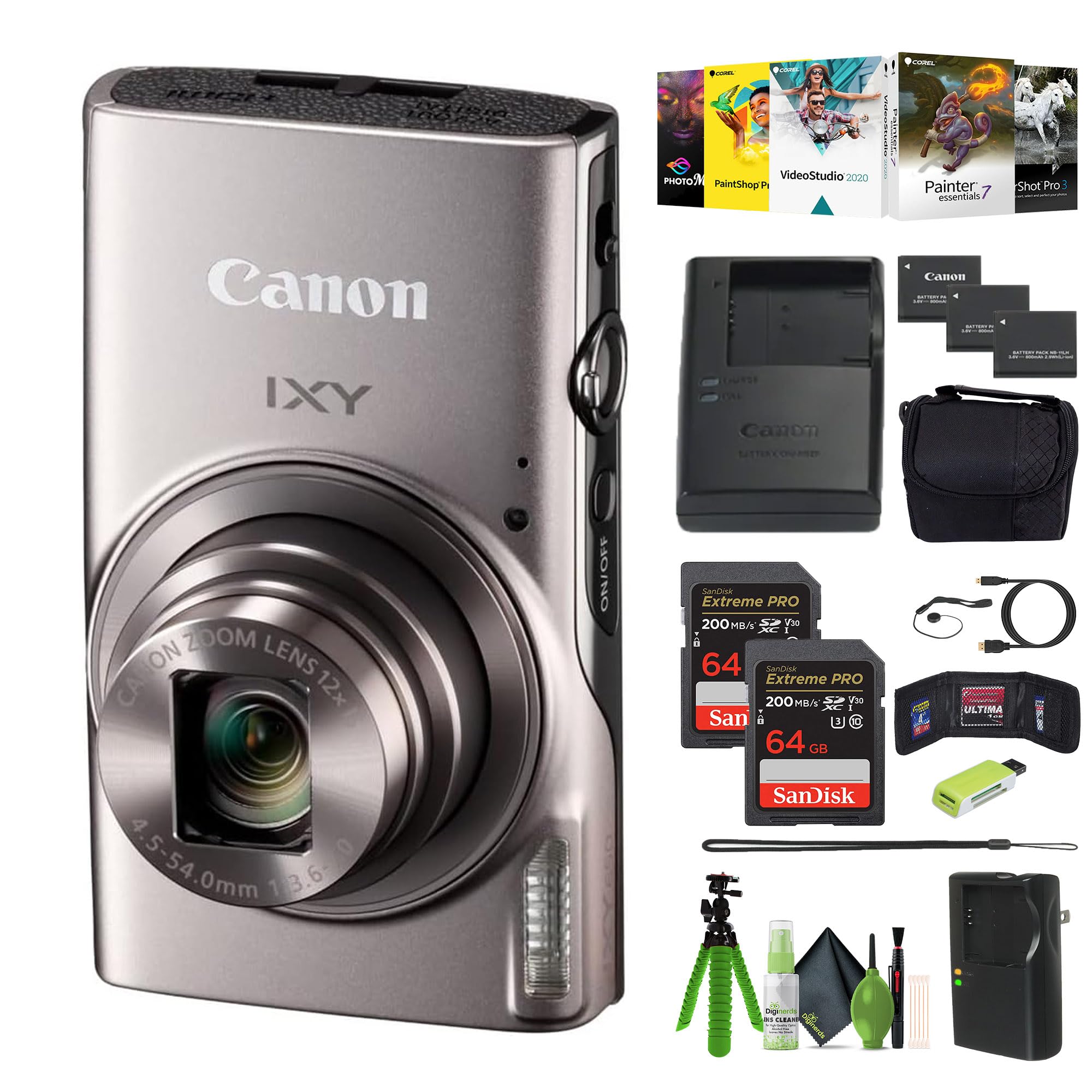 Amazon.com : Canon PowerShot IXY 650 (ELPH 360) HS Compact Digital