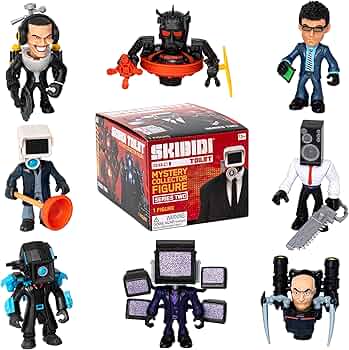 Amazon.co.jp: SKIBIDI(スキビディ) トイレミステリーフィギュア