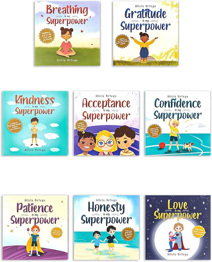 Amazon.com: My Superpower Values 8 Book Box Set (Books 1-8