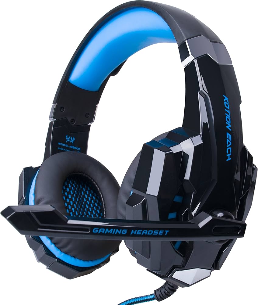 Amazon | DuaFire ゲーミングヘッドセット PS4 ゲーム用 ヘッドホン