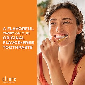 Amazon.com : Cleure Natural Cinnamon Toothpaste - Flavor-Free