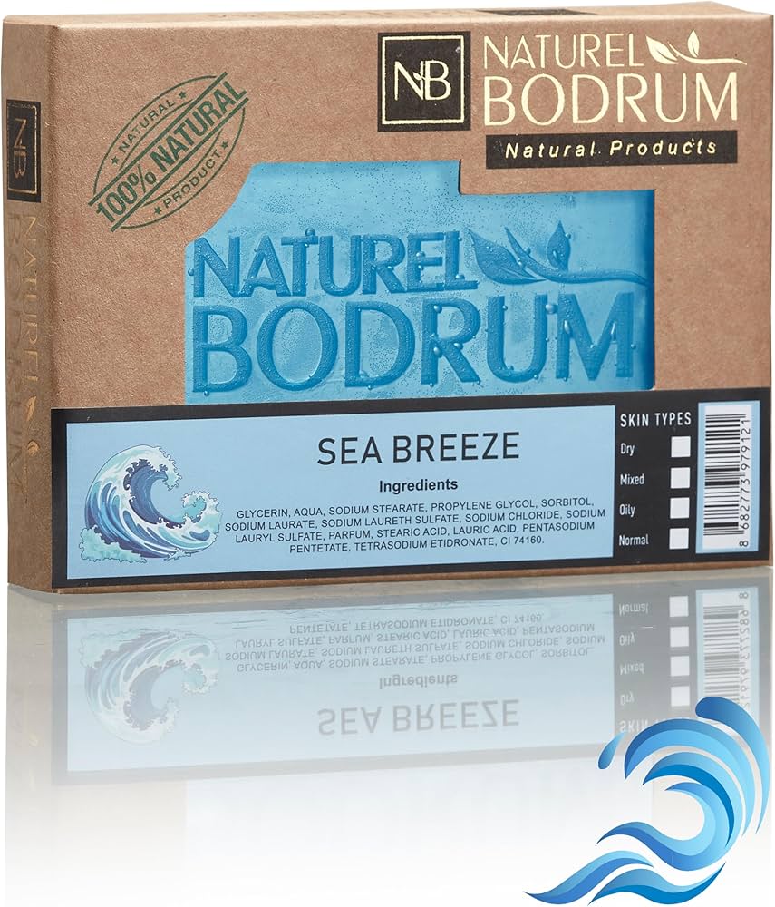 Amazon.com : Sea Breeze Organic Soap Bar for Women and Men