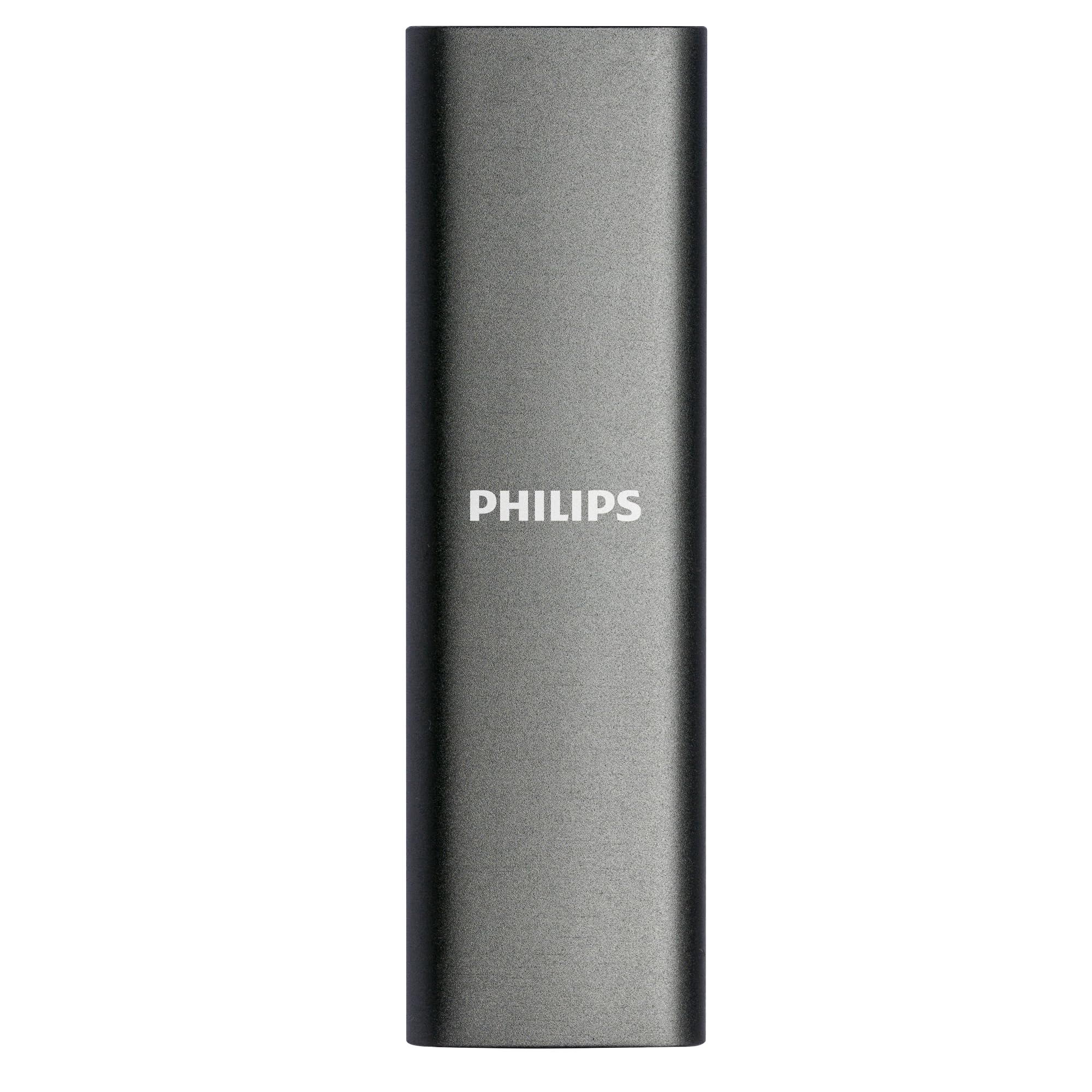 PHILIPS External Portable SSD 500GB - Ultra Slim SATA Ultra Speed