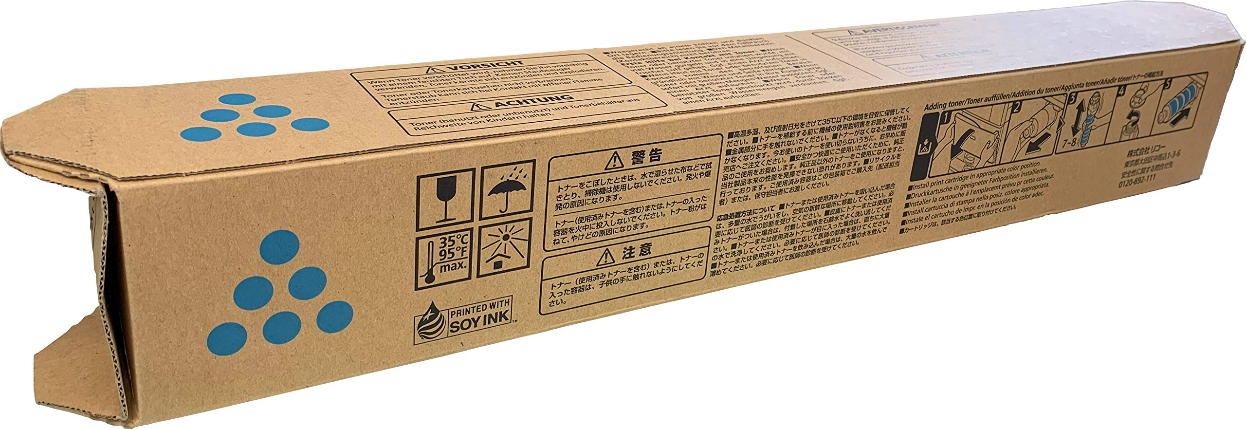 Amazon | RICOH リコー MP Pトナー C3503 シアン(60-0252) | リコー