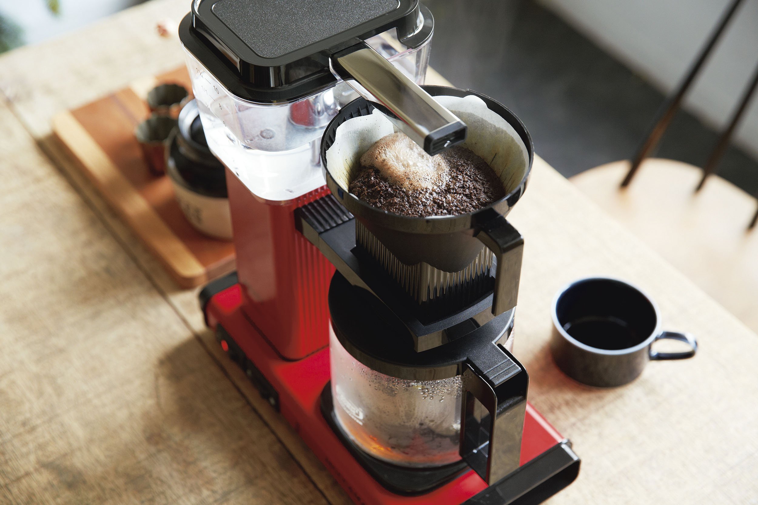 Amazon | モカマスター ドリップ コーヒーメーカー メタリックホワイト