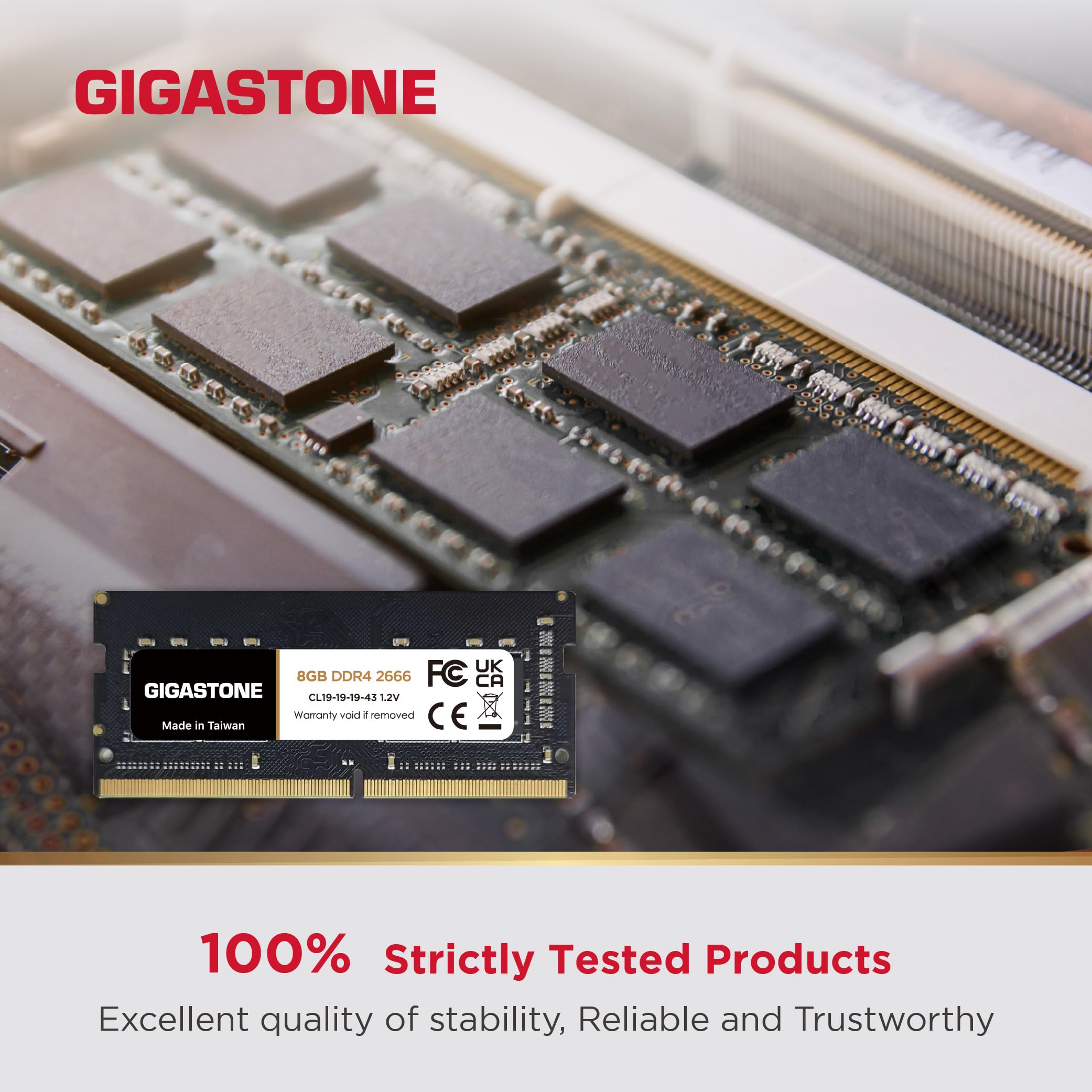 Amazon.co.jp: 【メモリ ノートパソコン専用 DDR4】 GIGASTONE 8GBx2枚