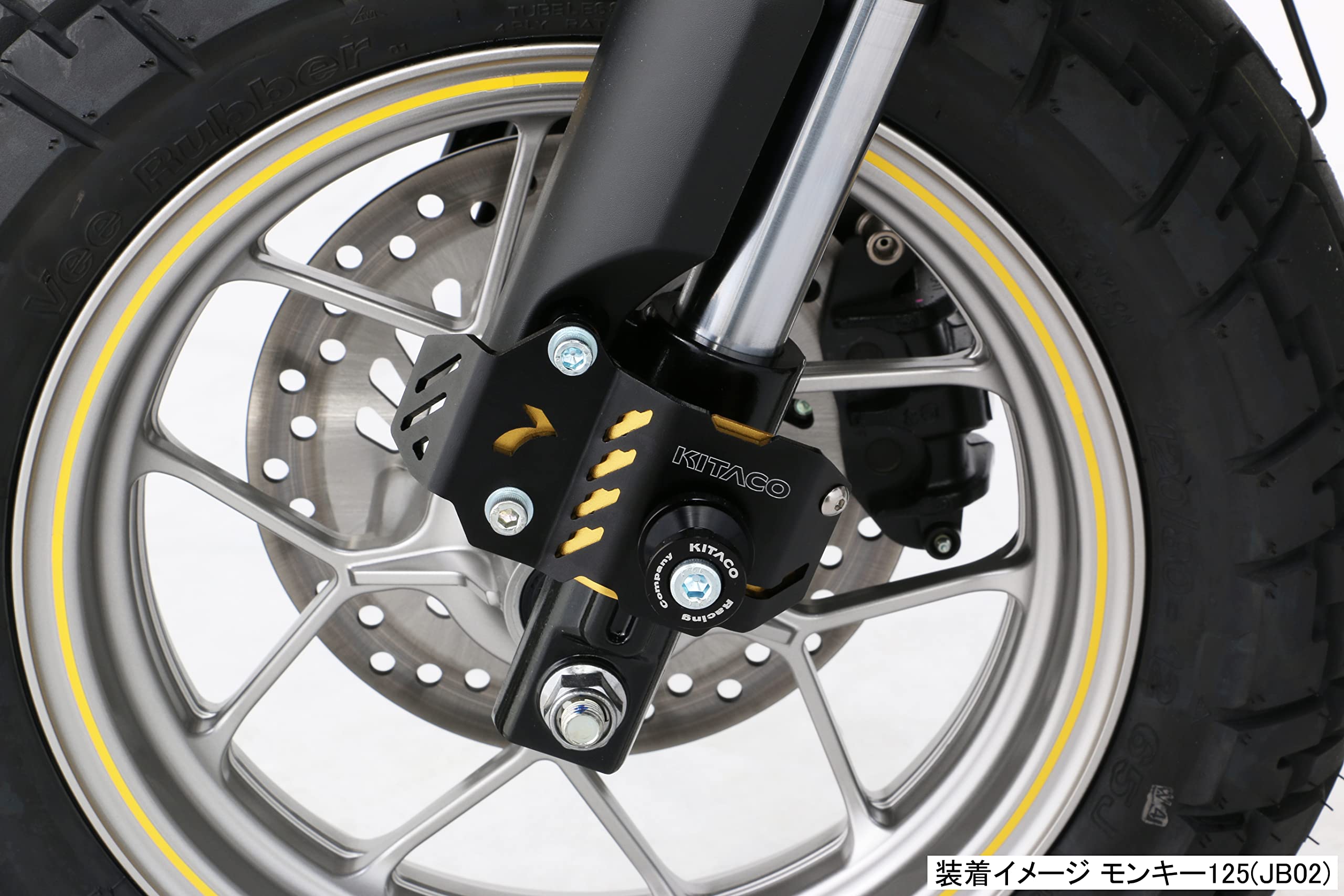 Amazon | キタコ (KITACO) フロントフォークガード (ゴールド