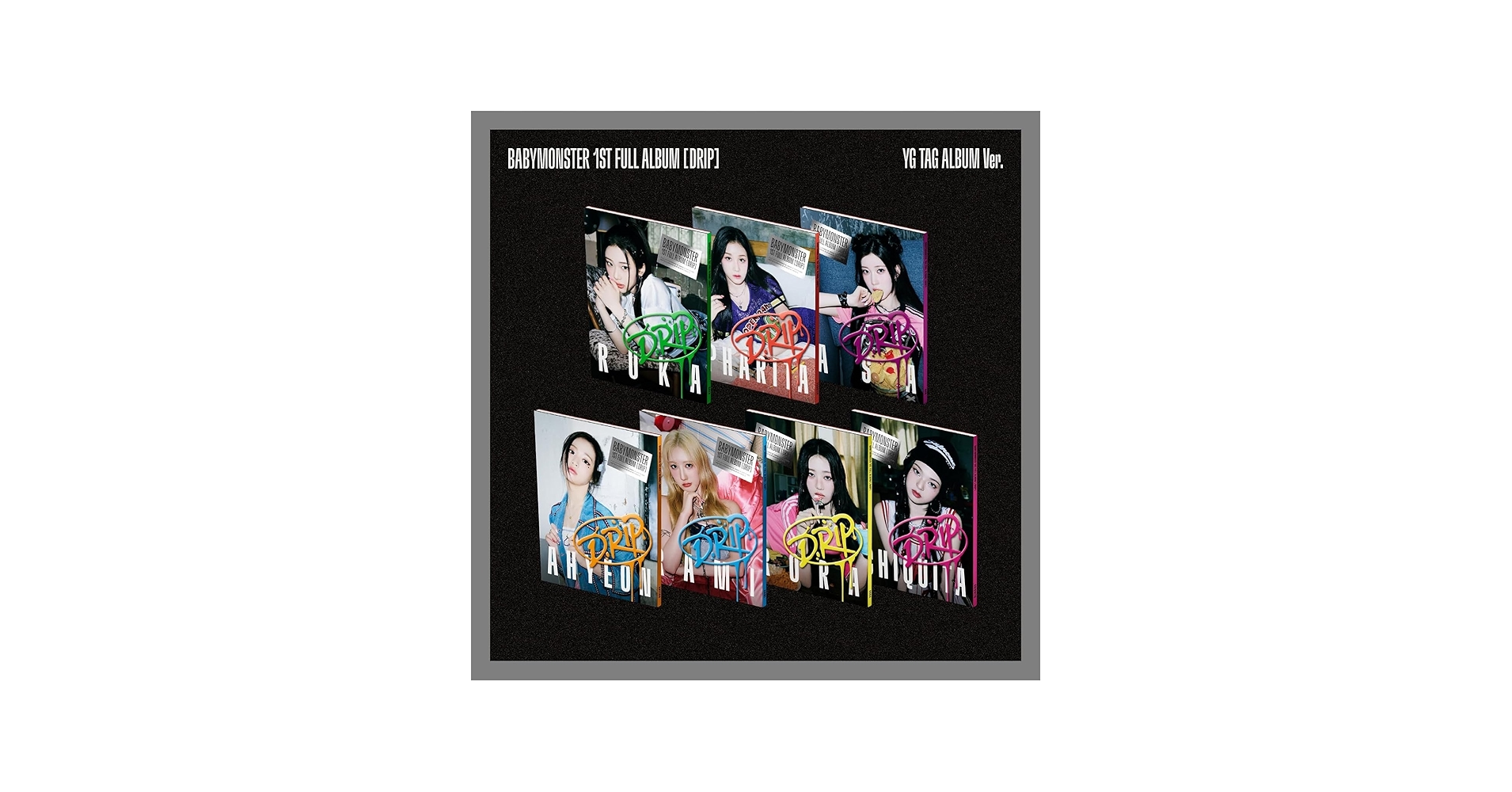Amazon.com : BABYMONSTER DRIP 1st Full Album with Tracking Sealed