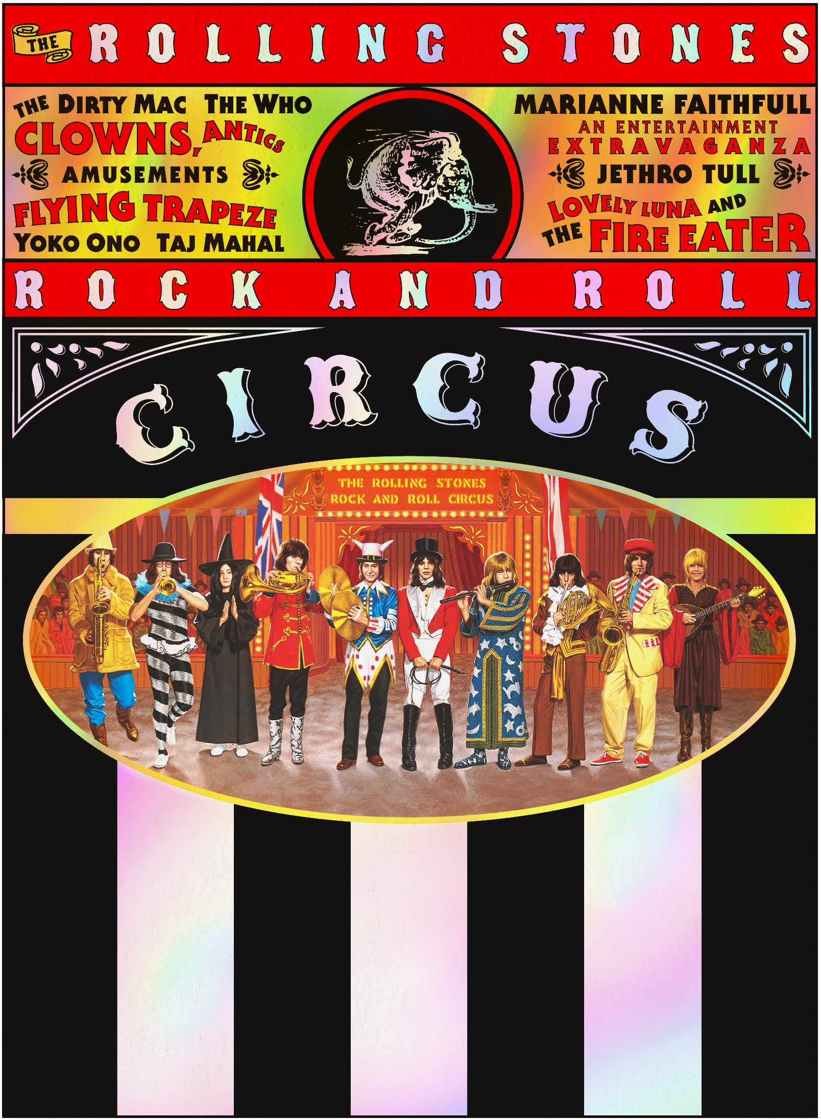 Rock And Roll Circus, Box Limited Edition DVD, Blu-ray Disc, 2 CD