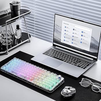 Amazon.com: YUNZII X98 QMK/VIA Wireless Mechanical Gaming Keyboard