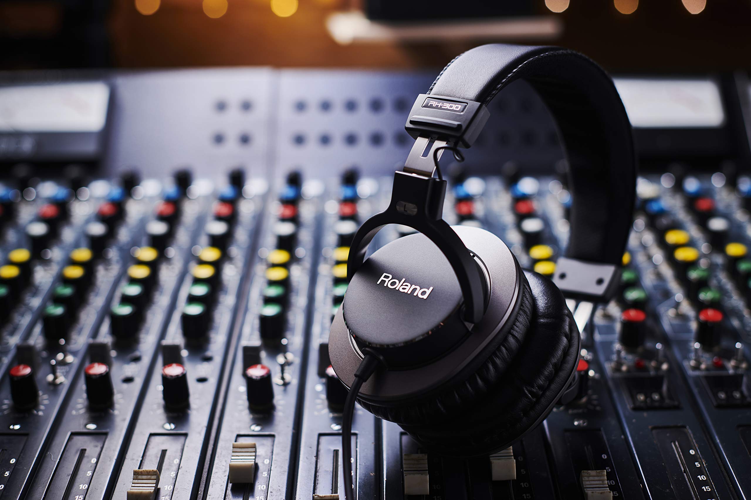 Amazon.com: Roland RH-300 Monitor Headphones, Black : Musical