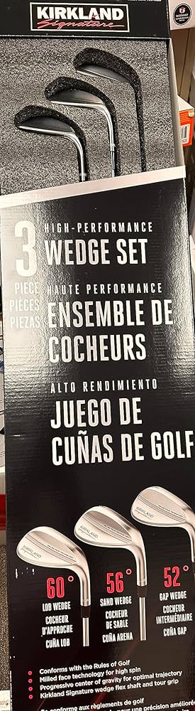 Amazon.co.jp: Kirkland Signature Gen 2 高性能ウェッジ3点セット