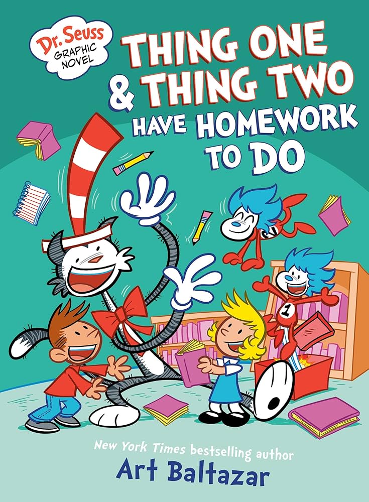 Amazon.com: Dr. Seuss Graphic Novel: Thing One and Thing Two Have