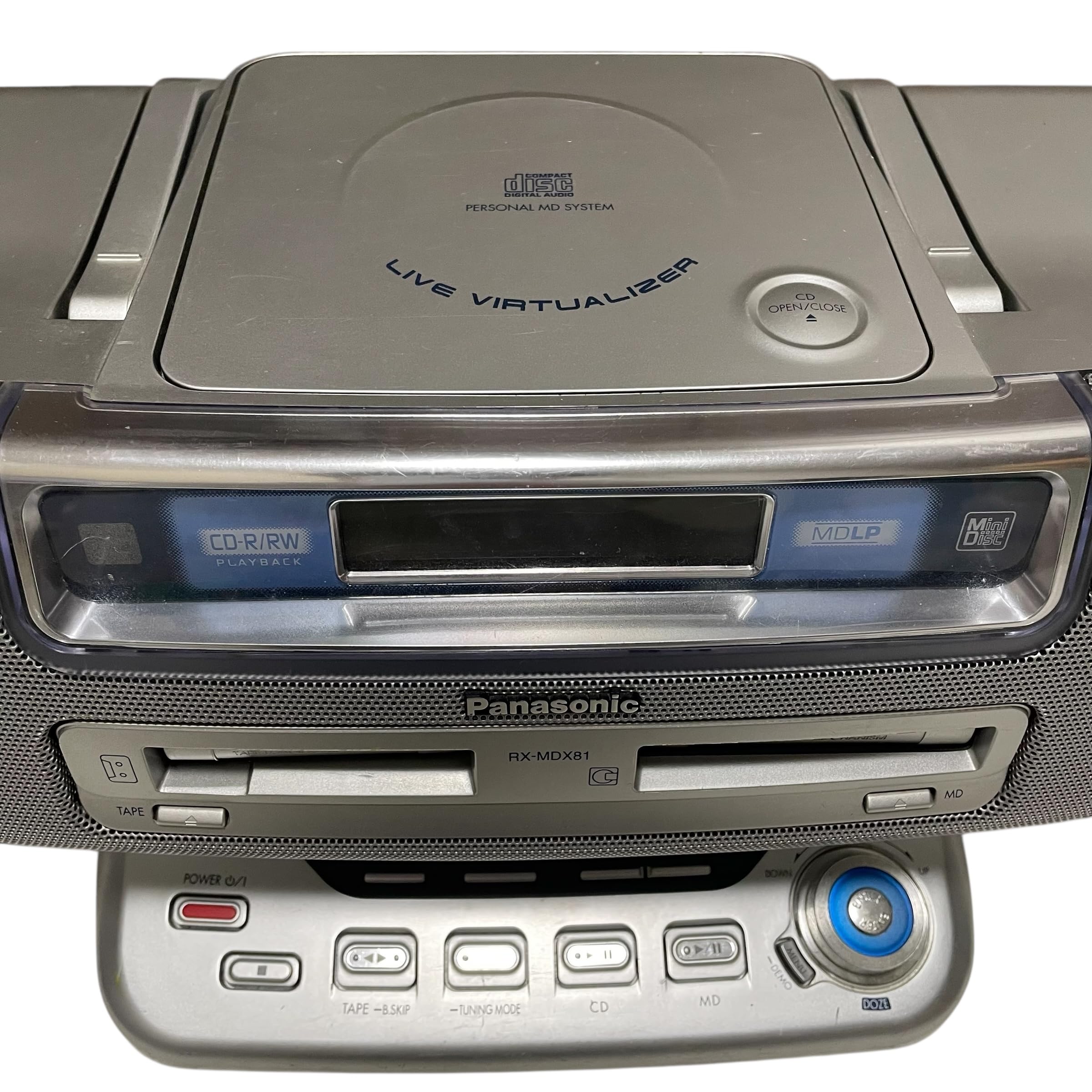 Amazon.co.jp: パナソニック MDラジカセ RX-MDX81-S : 家電＆カメラ