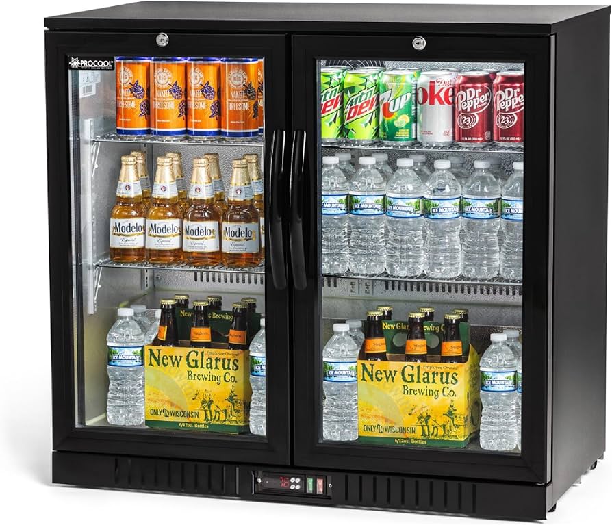 Amazon.com: Procool 2-Door Undercounter Refrigerator - 33” Tall