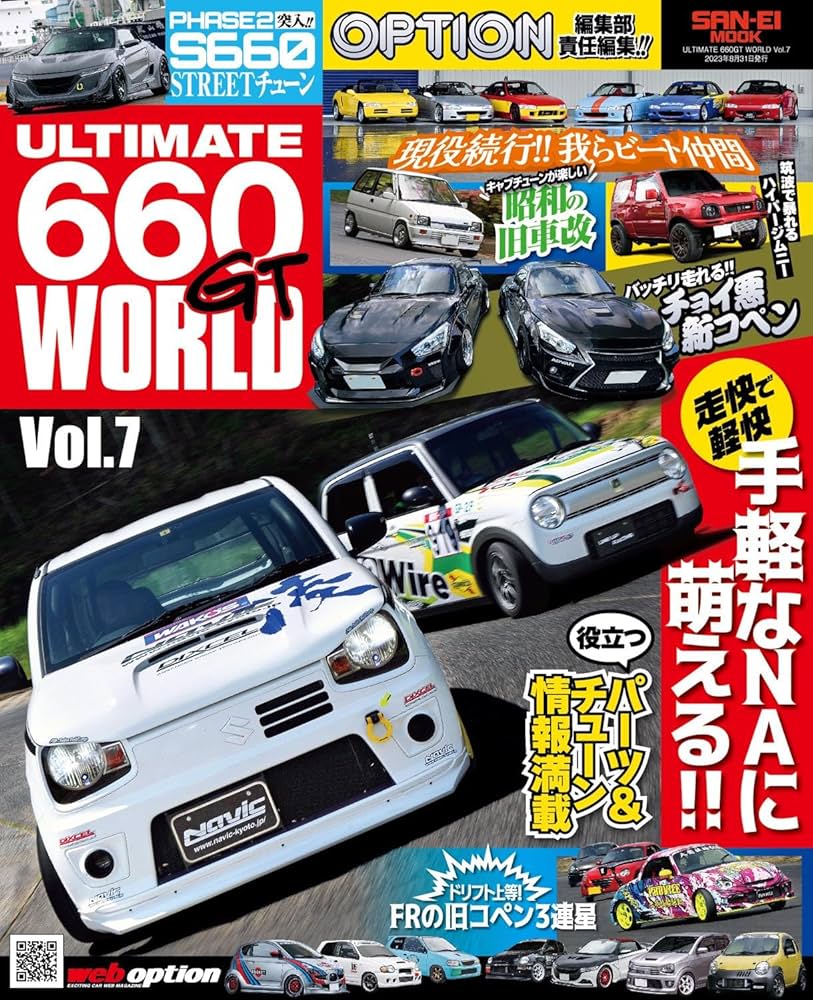 ULTIMATE 660GT WORLD Vol.7 OPTION 特別編集 サンエイムック (SAN-EI