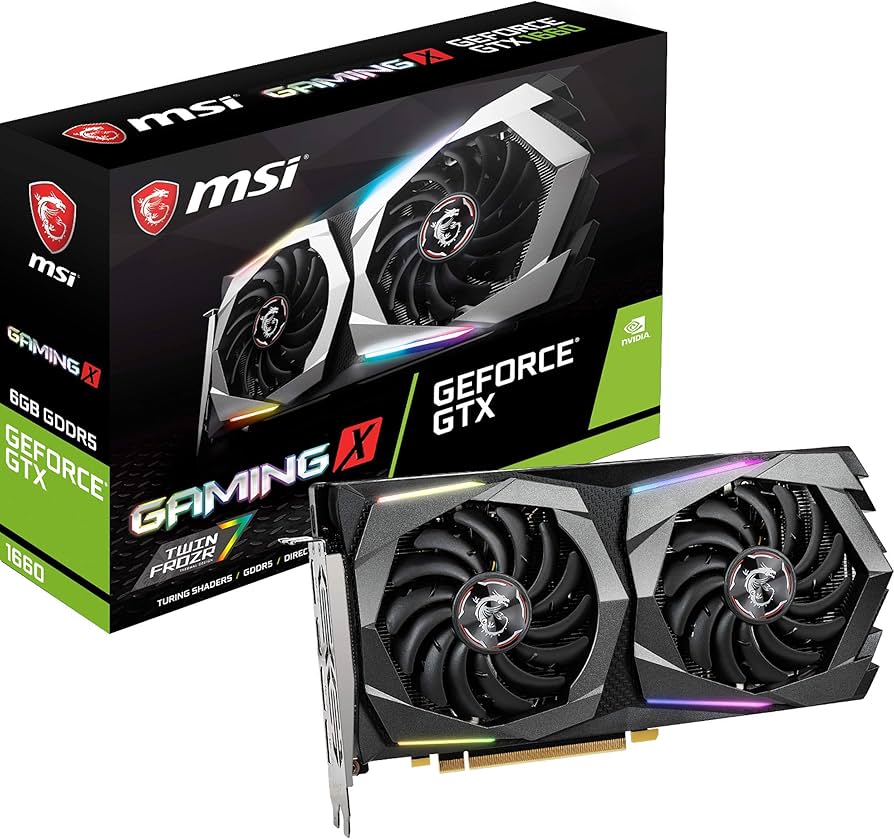 Amazon.com: msi Gaming GeForce GTX 1660 128-Bit HDMI/DP 6GB GDRR5