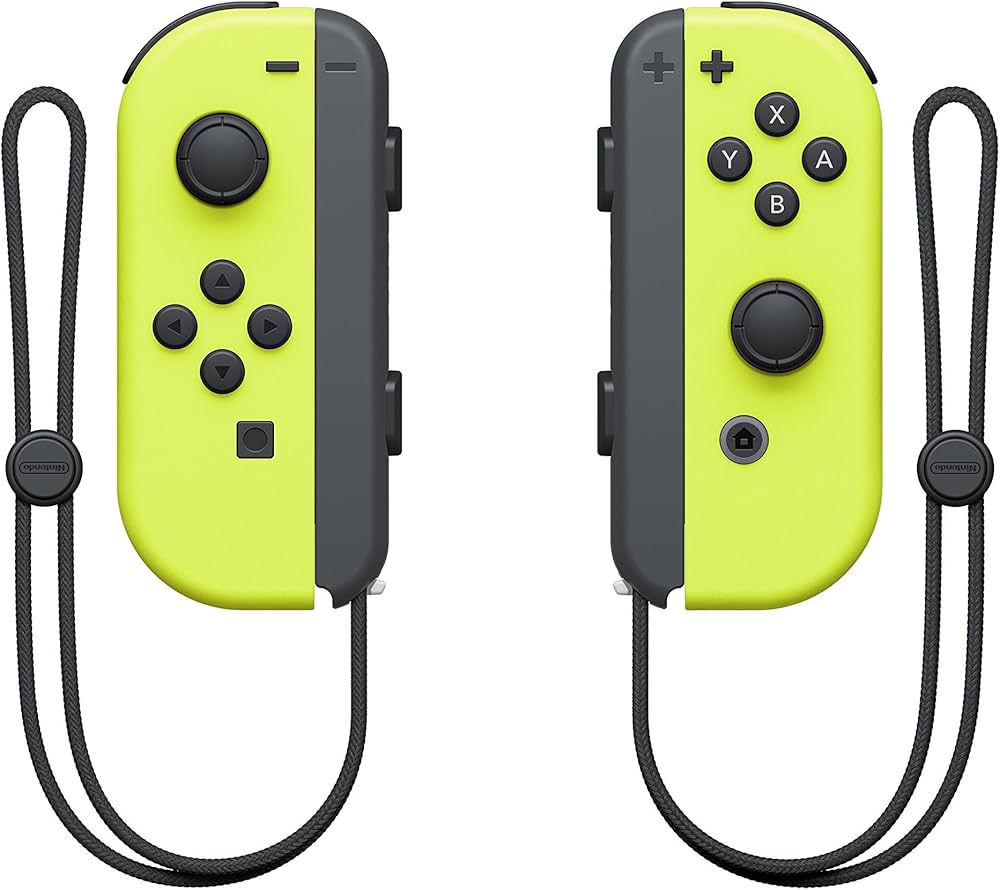 Amazon.com: Nintendo Joy-Con (L/R) - Neon Yellow (Renewed) : Video