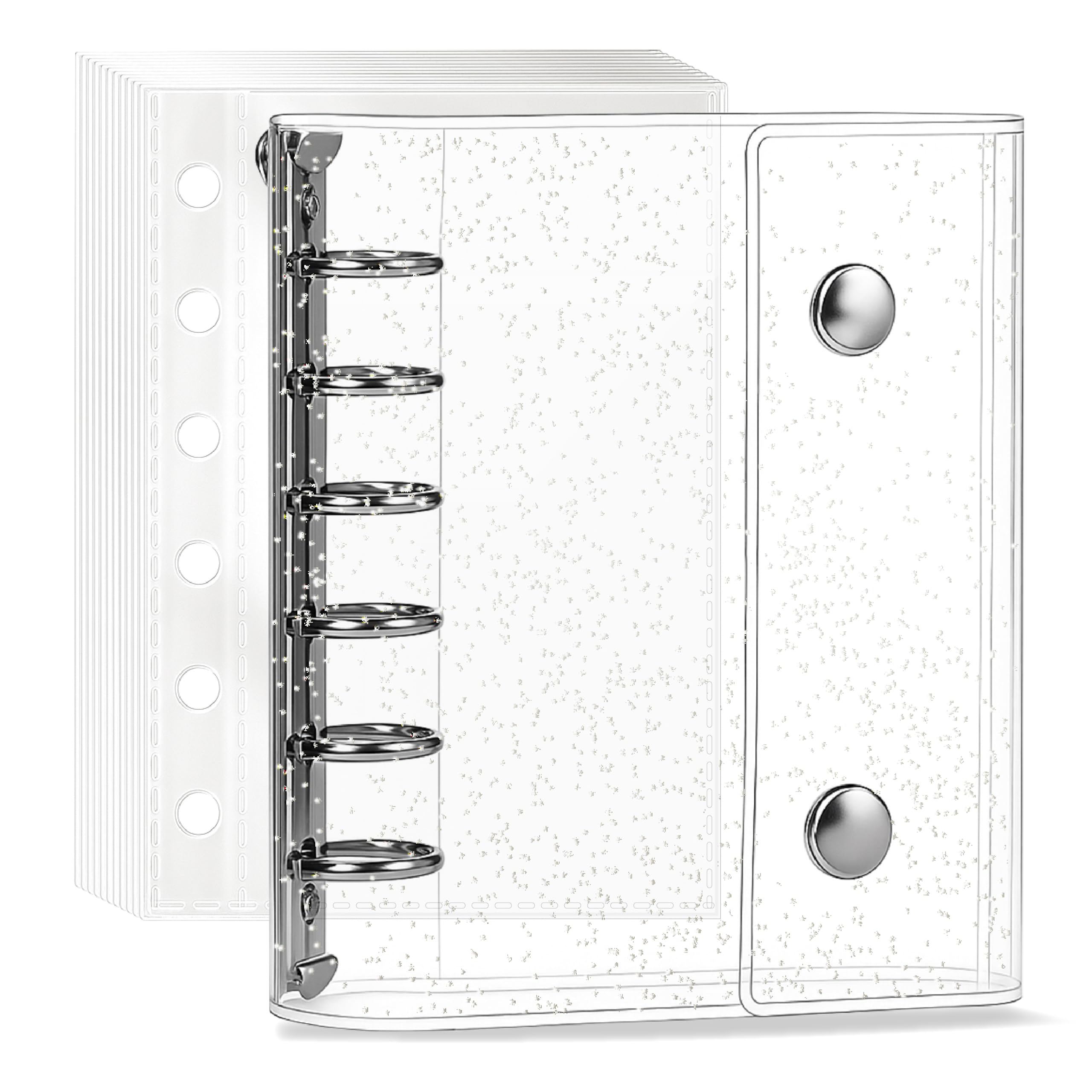 Amazon.co.jp: 推しライフ シール帳 ラメ A7サイズ ボンボンドロップ