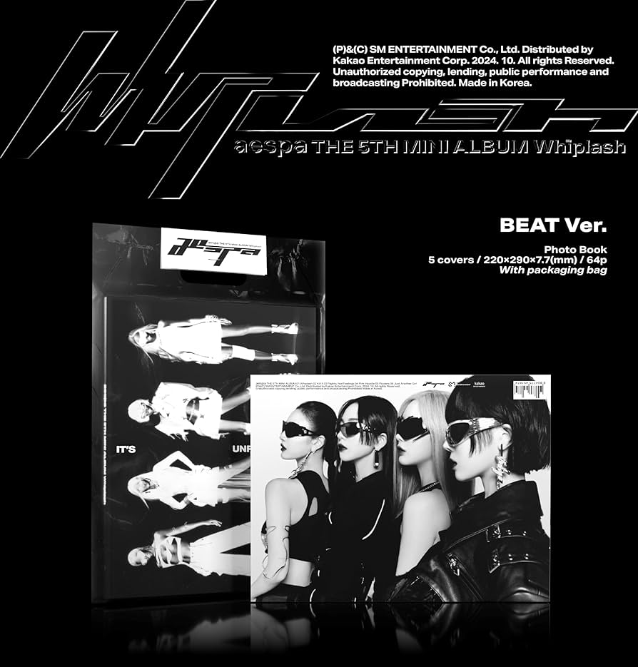 Amazon.co.jp: aespa 5th Mini [Whiplash (BEAT Ver.)]（韓国盤
