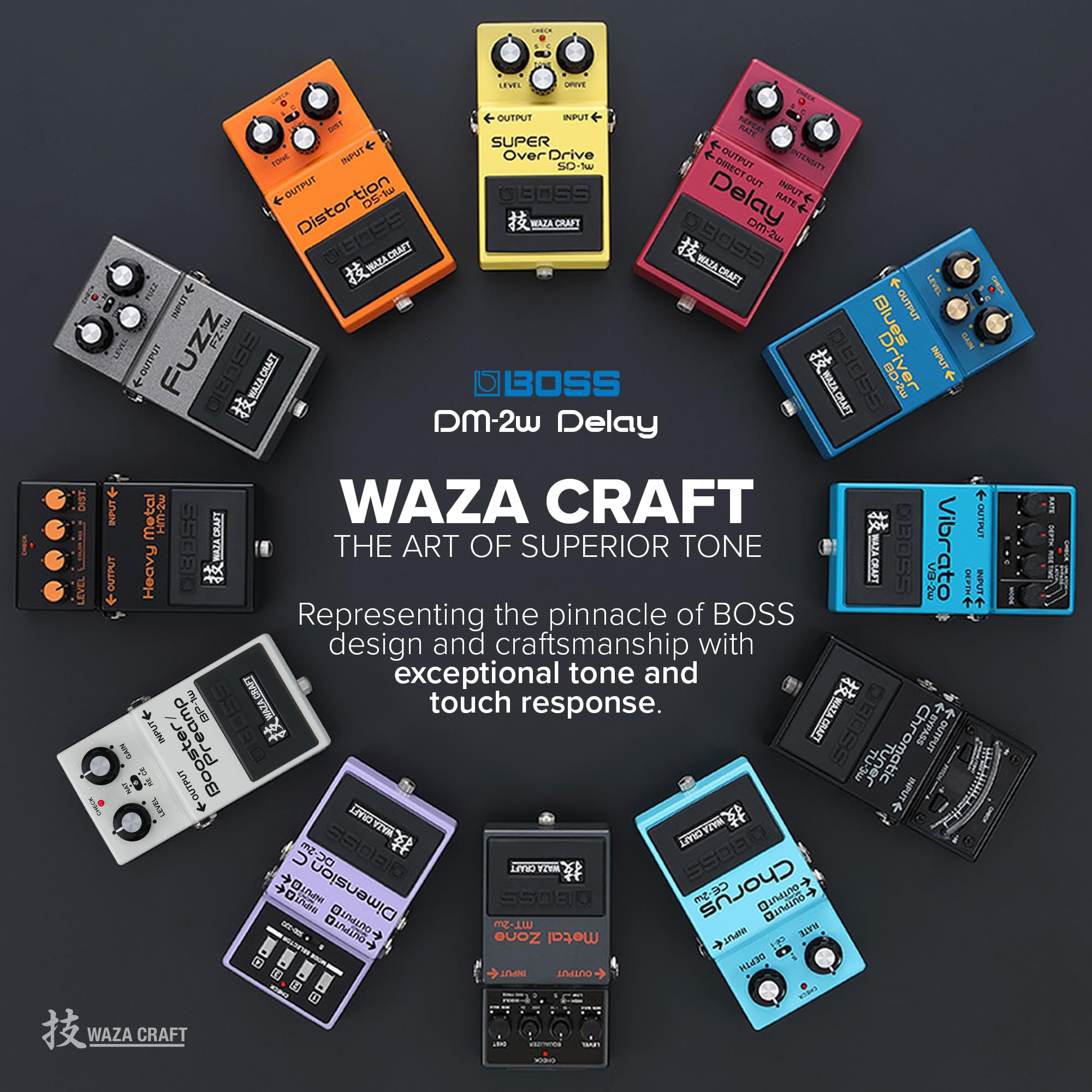 Amazon | BOSS ボス Waza Craftシリーズ Delay DM-2W | ディレイ