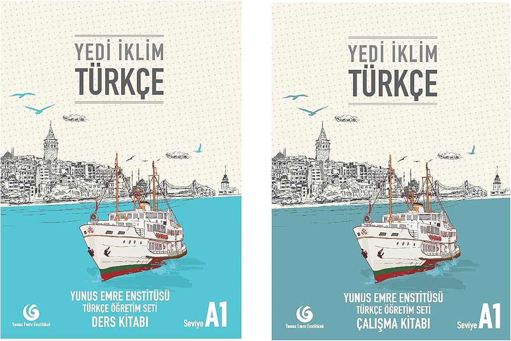 Turkish Language Course Book with Workbook, Beginner level, Yedi