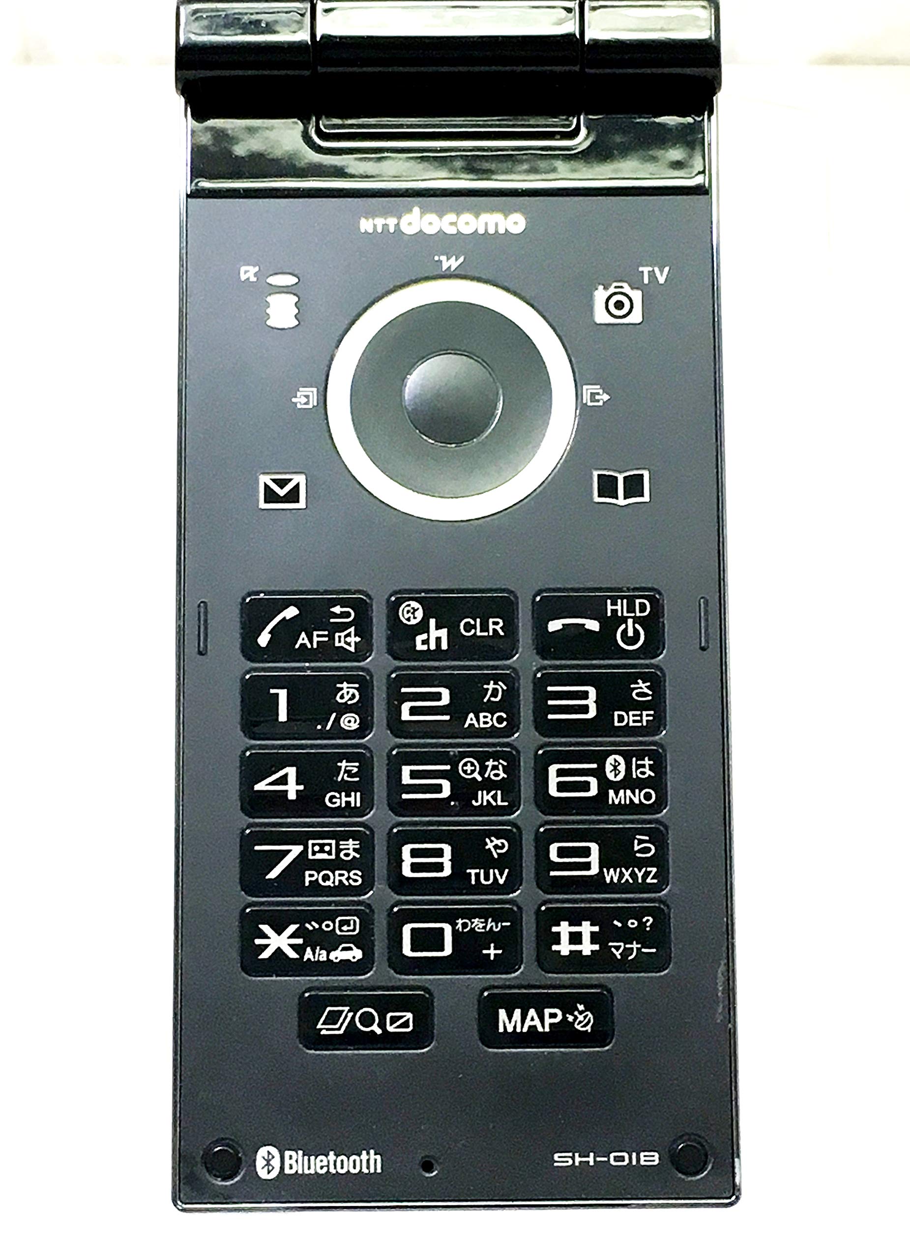 Amazon | シャープ docomo SH-01B ブラック 携帯電話 白ロム ドコモ
