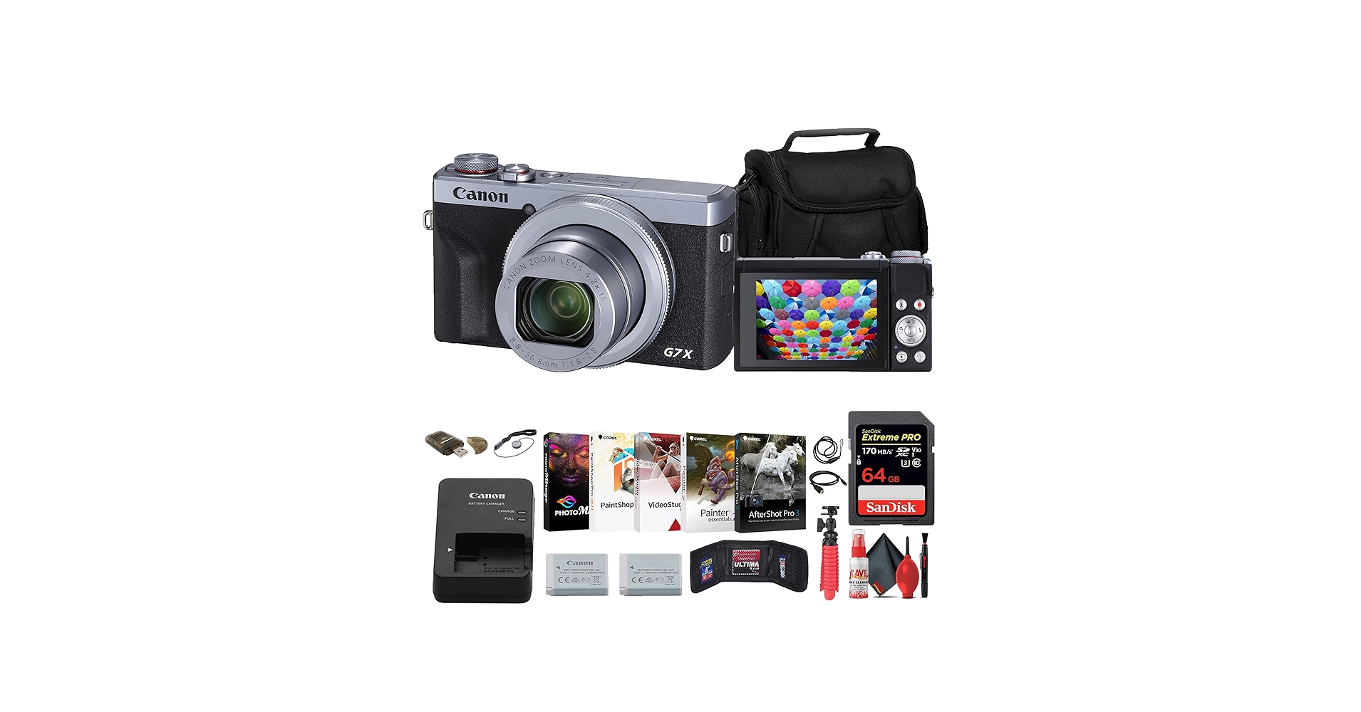 Amazon.com : Canon PowerShot G7 X Mark III Digital Camera (Silver