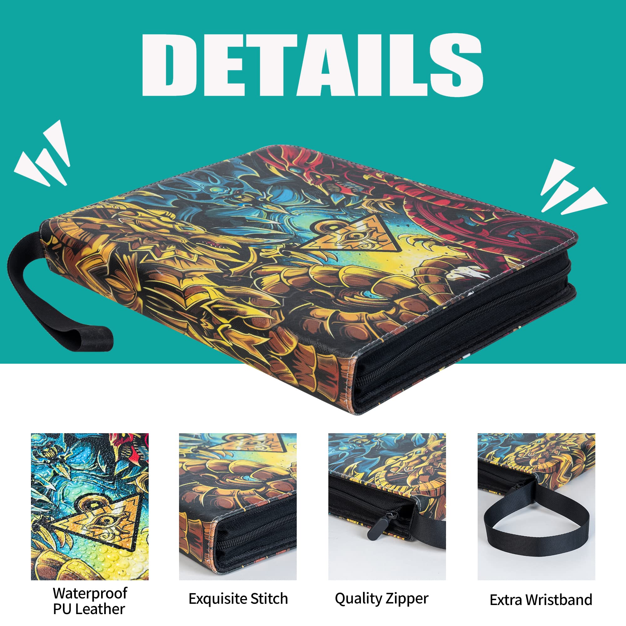 Amazon.co.jp: DRZERUI 遊戯王用バインダー - トレーディングカード900