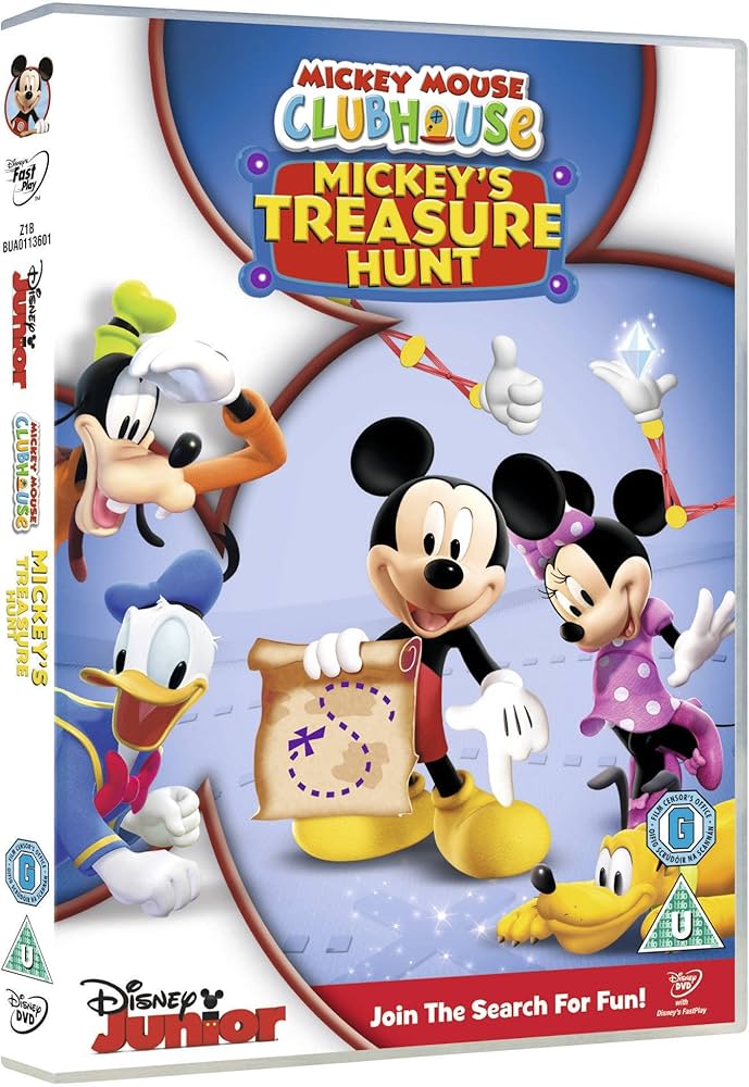 Amazon.com: Mickey Mouse Clubhouse - Mickey's Treasure Hunt [DVD +