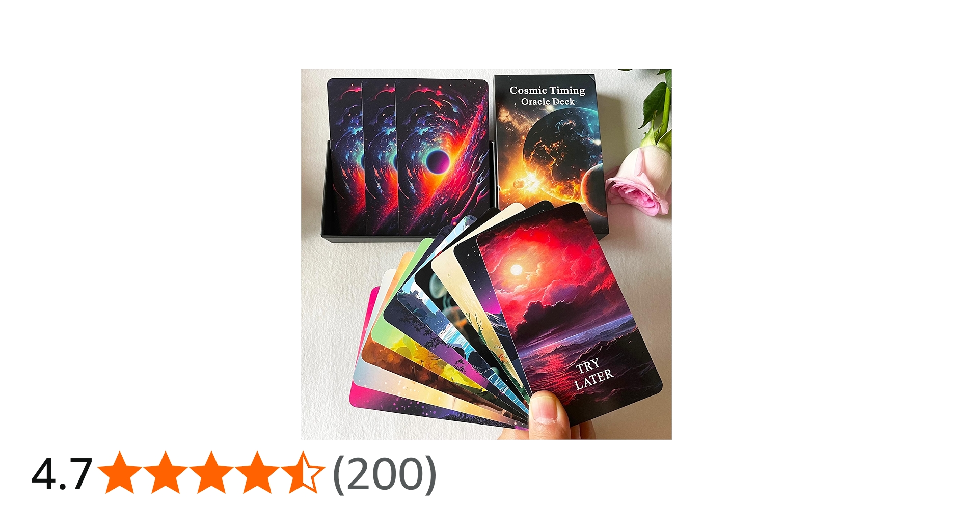 Amazon.co.jp: Jrskvaro タイムオラクルカードデッキ コズミック