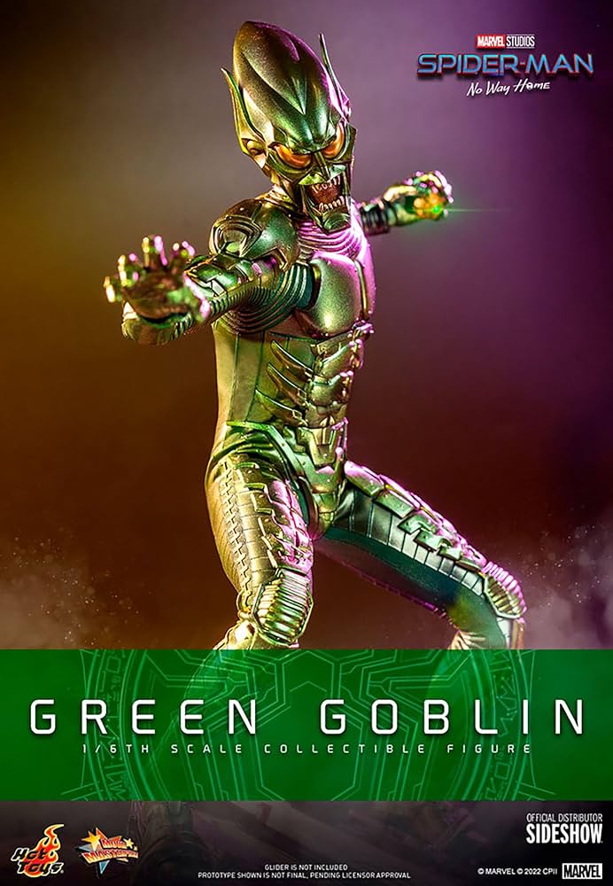 Amazon.co.jp: Hot Toys 1:6 グリーンゴブリン - スパイダーマン:ノー